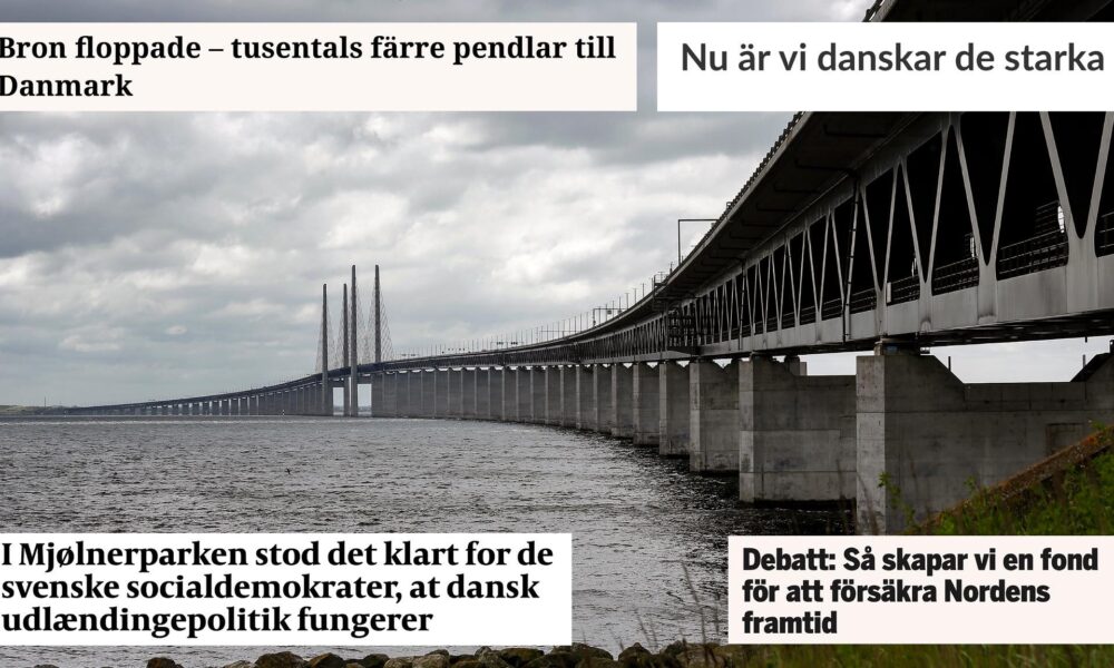 resundsdebatugen 34 Er resundsbroen Et Flop Og Hvad Kan Svenske resundsdebatugen 34 Er resundsbroen Et Flop Og Hvad Kan Svenske